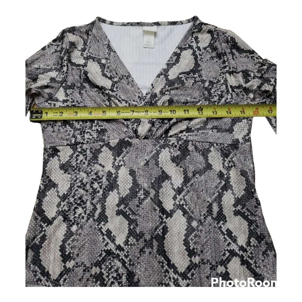 H&M Snake skinned pattern Body Suit - Picture 3 of 5